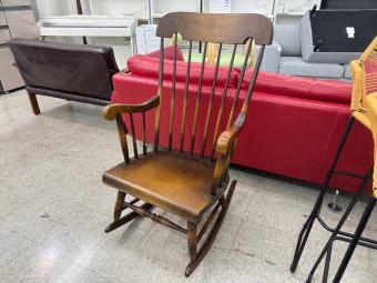 飛騨産業 (ヒダサンギョウ) ロッキングチェアー ブラウン 穂高 C63