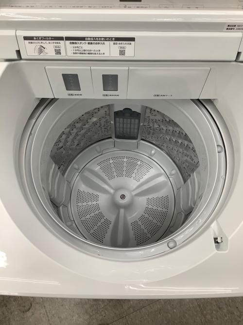 Panasonic (パナソニック) 全自動洗濯機 365 10.0kg NA-F10AKE4 2024年製 正面若干のヘコミ・サイドキズ有 クリーニング済 50Hz／60Hz