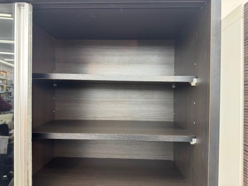 入江木工 (イリエモッコウ) レンジボード ブラウン 2016年製 2枚扉 幅116.5㎝