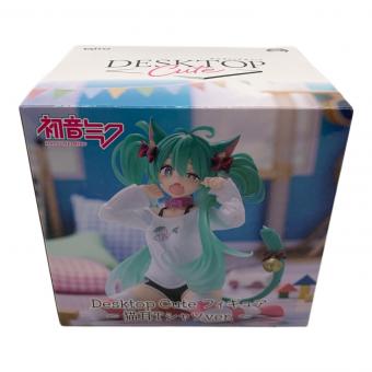 フィギュア デスクトップキュート 初音ミク 猫耳TシャツVer