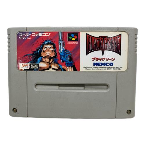 スーパーファミコンソフト　KEMCO　ブラックソーン　