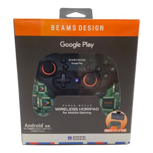 コントローラ Google Play BEAMS DESIGN HORI HMP-010