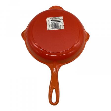 LE CREUSET (ルクルーゼ) スキレット 20cm オレンジ｜トレファクONLINE