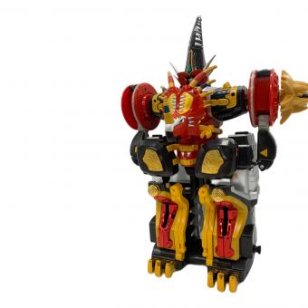 爆竜戦隊アバレンジャー (バクリュウセンタイアバレンジャー) 戦隊ヒーロー 電池部液漏れ跡有 DX爆竜合体マックスオージャー 動作確認済み