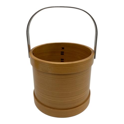 曲げわっぱ アイスペール 水差し付