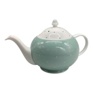 SUSIE COOPER アンティークティーポット 1950年代頃 レイズドスポット