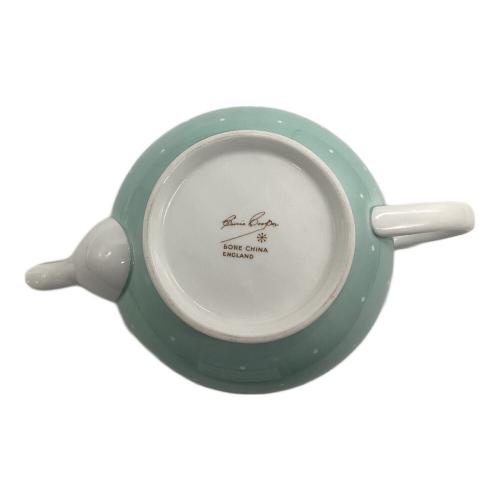 SUSIE COOPER アンティークティーポット 1950年代頃 レイズドスポット