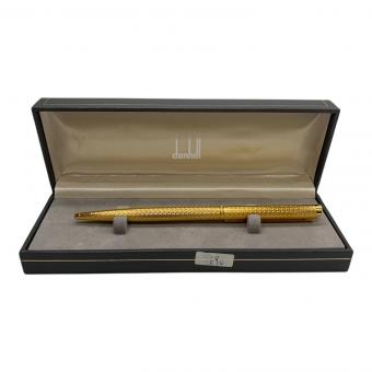 dunhill (ダンヒル) ボールペン ゴールド×ブラック インク有・現状品 ジェムライン