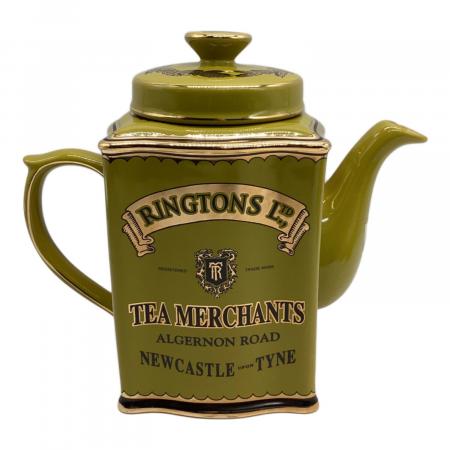 【美品】リントンズ Ringtons トラディショナル紅茶缶 ティーポット ◇1938年紅茶缶を完全復刻！Ringtons【トラディショナル