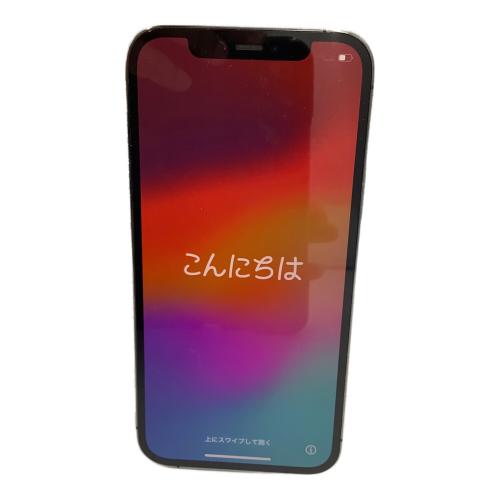 Apple iPhone12 Pro　MGM93J/A　SIM FREE(au解除済)　256GB　バッテリー:Bランク(80%)