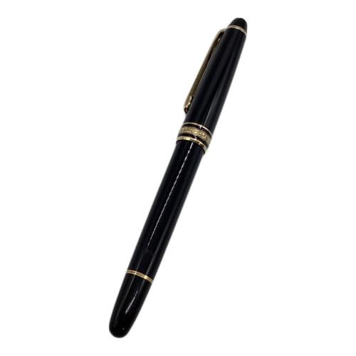 MONTBLANC (モンブラン) 万年筆 ブラック×ゴールド マイスターシュテック ペン先14K(585)