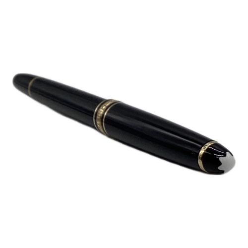 MONTBLANC (モンブラン) 万年筆 ブラック×ゴールド マイスターシュテック ペン先14K(585)