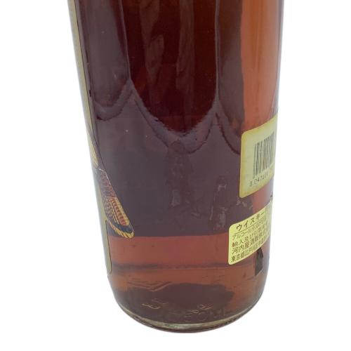 ワイルドターキー (WILD TURKEY) バーボン ブラウンラベル 750ml 旧ボトル 未開封