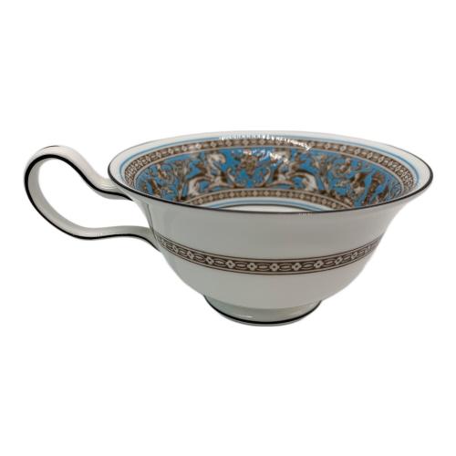 Wedgwood (ウェッジウッド) ティーカップ&ソーサー フロレンティーン ターコイズ