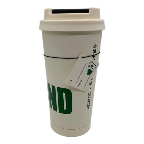 STARBUCKS COFFEE (スターバックスコーヒー) PEANUTS ステンレスToGo タンブラー ホワイト 473ml