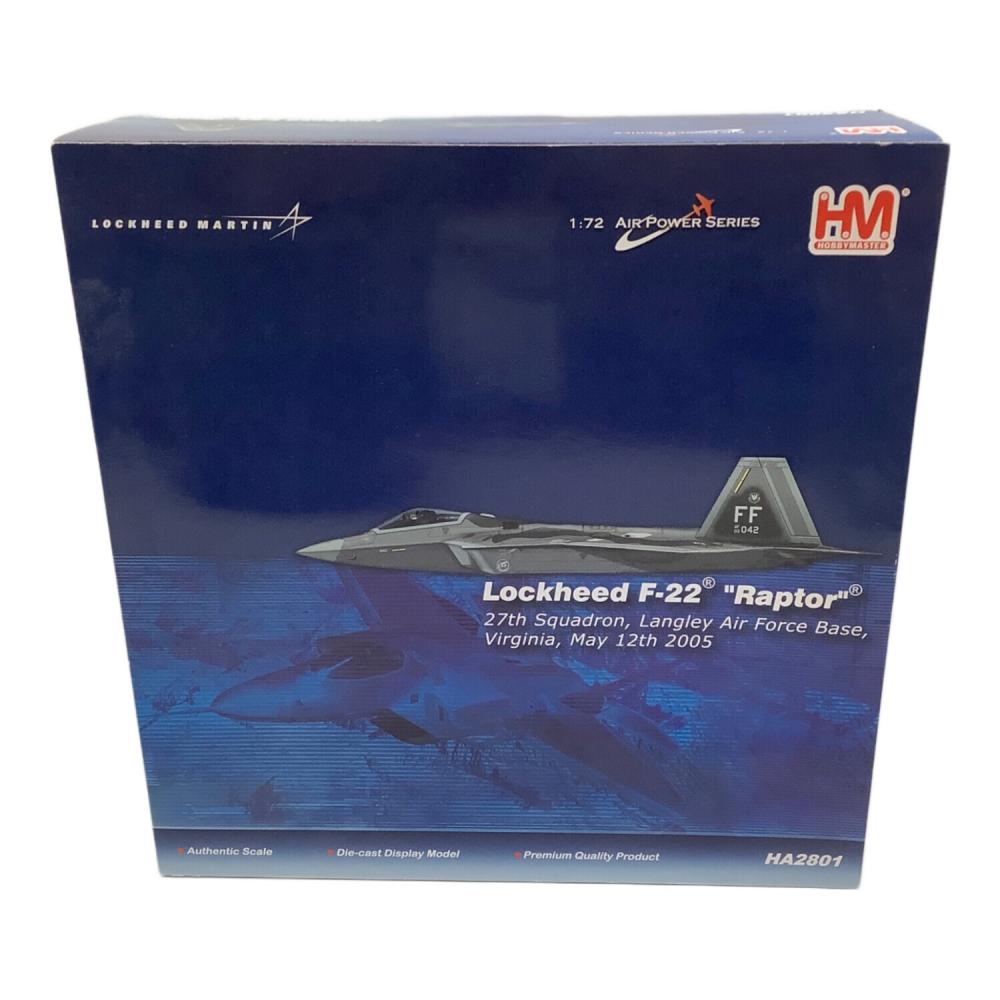 HOBBY MASTER (ホビーマスター) ダイキャストホビー Lockheed F-22