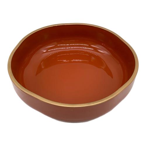 菓子鉢 金箔 漆