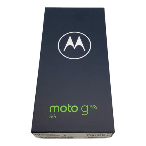 MOTOROLA (モトローラ) moto g A301MO サインアウト確認済 352304692855596 ○ Y!mobile 修理履歴無し 128GB ー 程度:Aランク 2023年発売