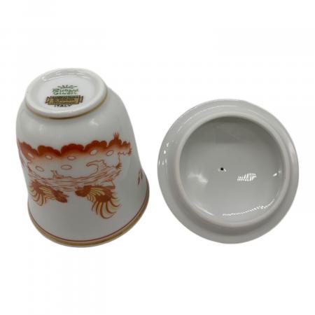 RICHARD GINORI (リチャードジノリ) 蓋付カップ レッドコック