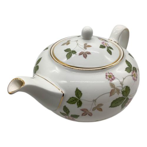 Wedgwood (ウェッジウッド) ティーポット Lサイズ ※内部渋残り有 ワイルドストロベリー