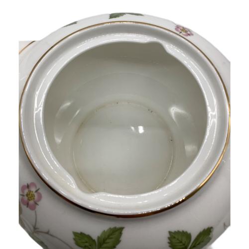 Wedgwood (ウェッジウッド) ティーポット Lサイズ ※内部渋残り有 ワイルドストロベリー