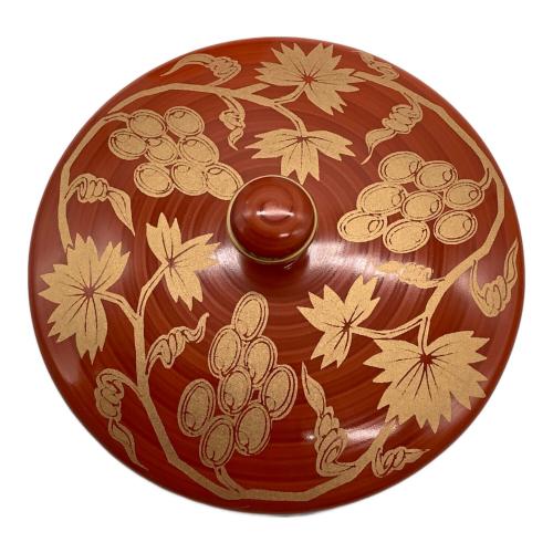 橘吉 (タチキチ) 小鉢 紅白金彩葡萄絵 2Pセット