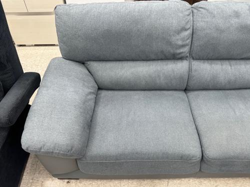 ニトリ 3人掛けソファー グレー WALL3-KD GY ファブリック