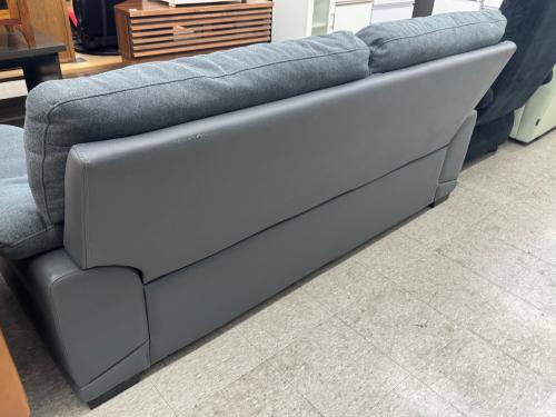 ニトリ 3人掛けソファー グレー WALL3-KD GY ファブリック