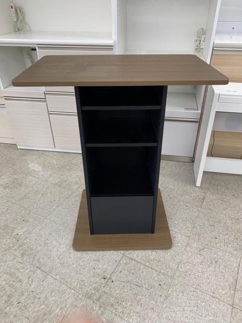 ハイテーブル＆カウンターチェアセット ブラウン×ブラック