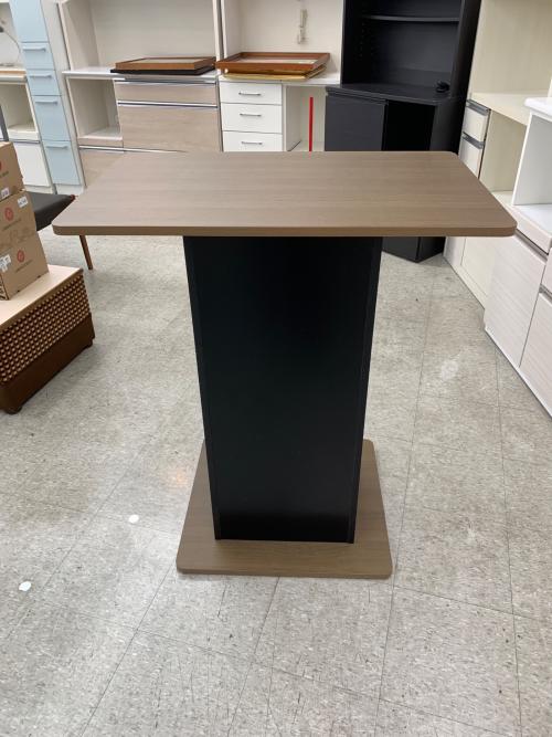 ハイテーブル＆カウンターチェアセット ブラウン×ブラック