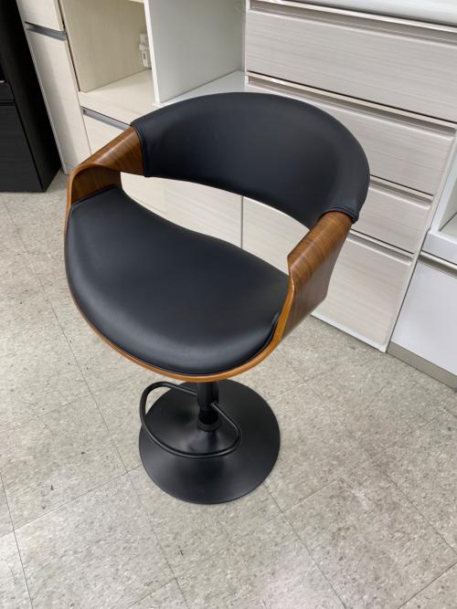 ハイテーブル＆カウンターチェアセット ブラウン×ブラック