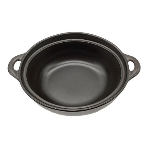 KURIHARA HARUMI (クリハラハルミ) 土鍋 ブラック