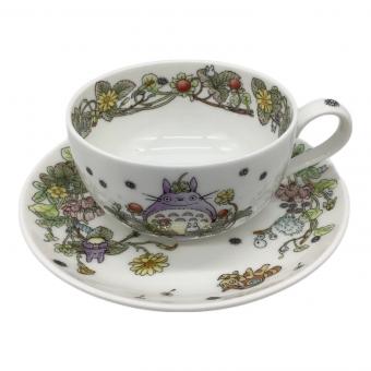 Noritake (ノリタケ) ミルクティーカップ&ソーサー スペシャルコレクション へびいちご編 325ml となりのトトロ