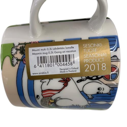 MOOMIN (ムーミン) マグカップ 2018 バカンスへいこう ARABIA