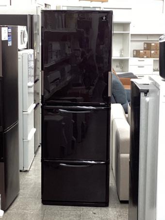 SHARP (シャープ) 3ドア冷蔵庫 406 SJ-PW35B-T 2016年製 350L 97L クリーニング済