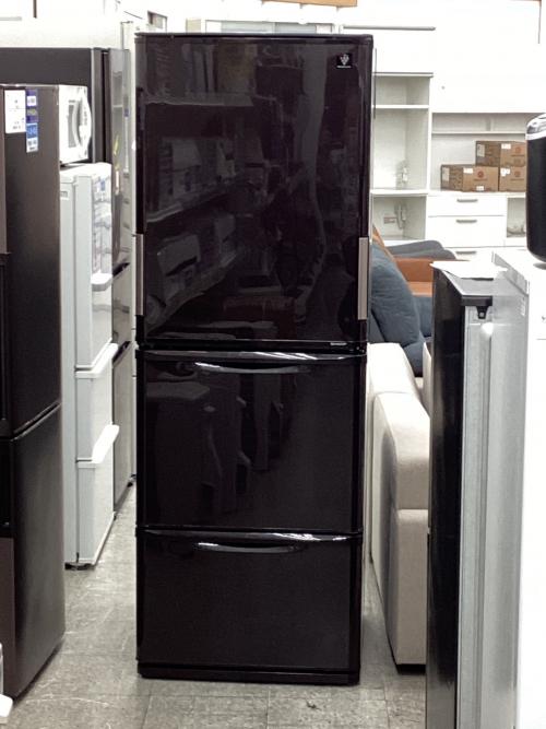 SHARP (シャープ) 3ドア冷蔵庫 406 SJ-PW35B-T 2016年製 350L 97L クリーニング済