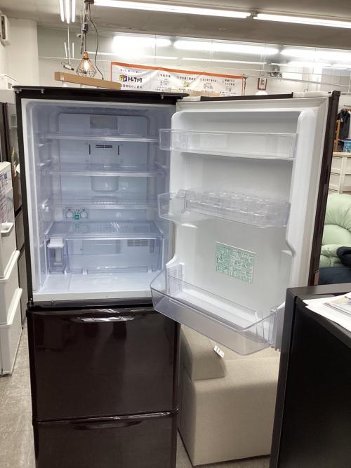 SHARP (シャープ) 3ドア冷蔵庫 406 SJ-PW35B-T 2016年製 350L 97L クリーニング済