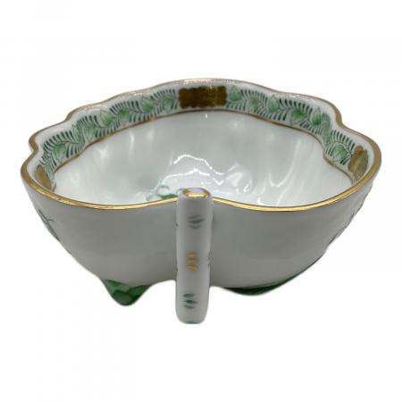 ◇M633 ヘレンド　HEREND オープンシュガー　2個セット　箱付き Herend (ヘレンド) オープンシュガー 00492-0-00 グリーン