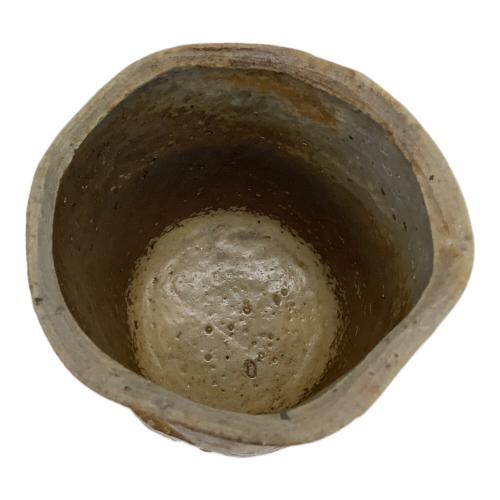 備前焼 (ビゼンヤキ) 胡麻焼酎杯 内田和彦