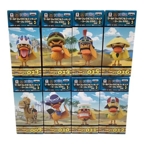 ONE PIECE (ワンピース) フィギュア 全8種セット ワーコレ ZOO vol.2 ワールドコレクタブルフィギュア