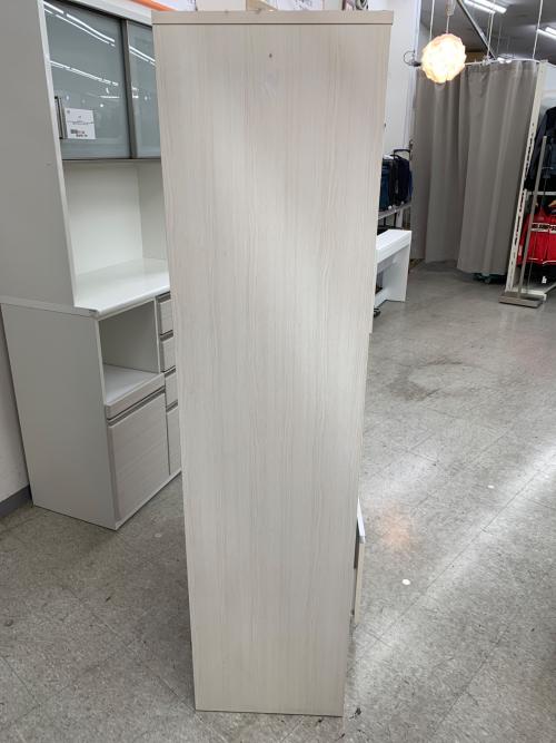 レンジボード ホワイト 3枚扉