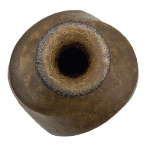 備前焼 (ビゼンヤキ) 扁壺徳利 伊勢崎創