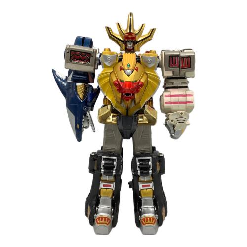 百獣戦隊ガオレンジャー (ヒャクジュウセンタイガオレンジャー) 戦隊ヒーロー 本体ヤケ,塗装ハガレ有 DX超合金 百獣合体 ガオキング