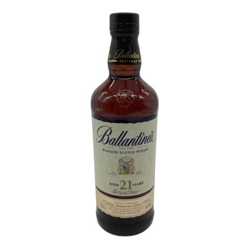バランタイン (Ballantine's) スコッチウィスキー 700ml 箱付 21年 未開封