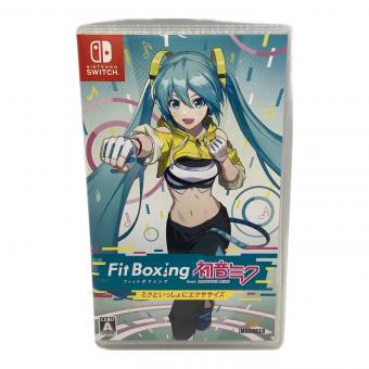 Nintendo Switch用ソフト Switch Fit Boxing feat. 初音ミク ‐ミクといっしょにエクササイズ‐ CERO A (全年齢対象)
