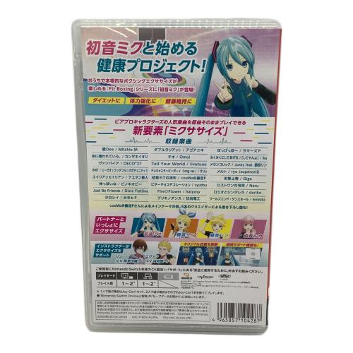 Nintendo Switch用ソフト Switch Fit Boxing feat. 初音ミク ‐ミクといっしょにエクササイズ‐ CERO A (全年齢対象)