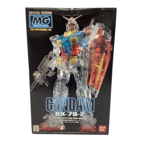 BANDAI (バンダイ) ガンプラ 1/100 MG RX-78-2 ガンダム クリスタルバージョン