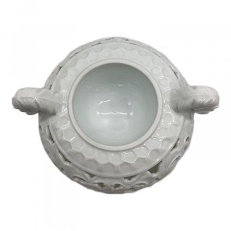 白磁唐草透し彫 香炉 有田焼｜トレファクONLINE