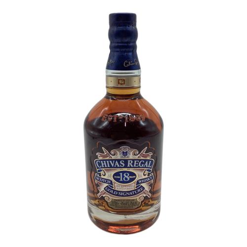 シーバスリーガル (CHIVAS REGAL) ウィスキー 700ml 箱付 シーバスリーガル 18年 現行ボトル 未開封