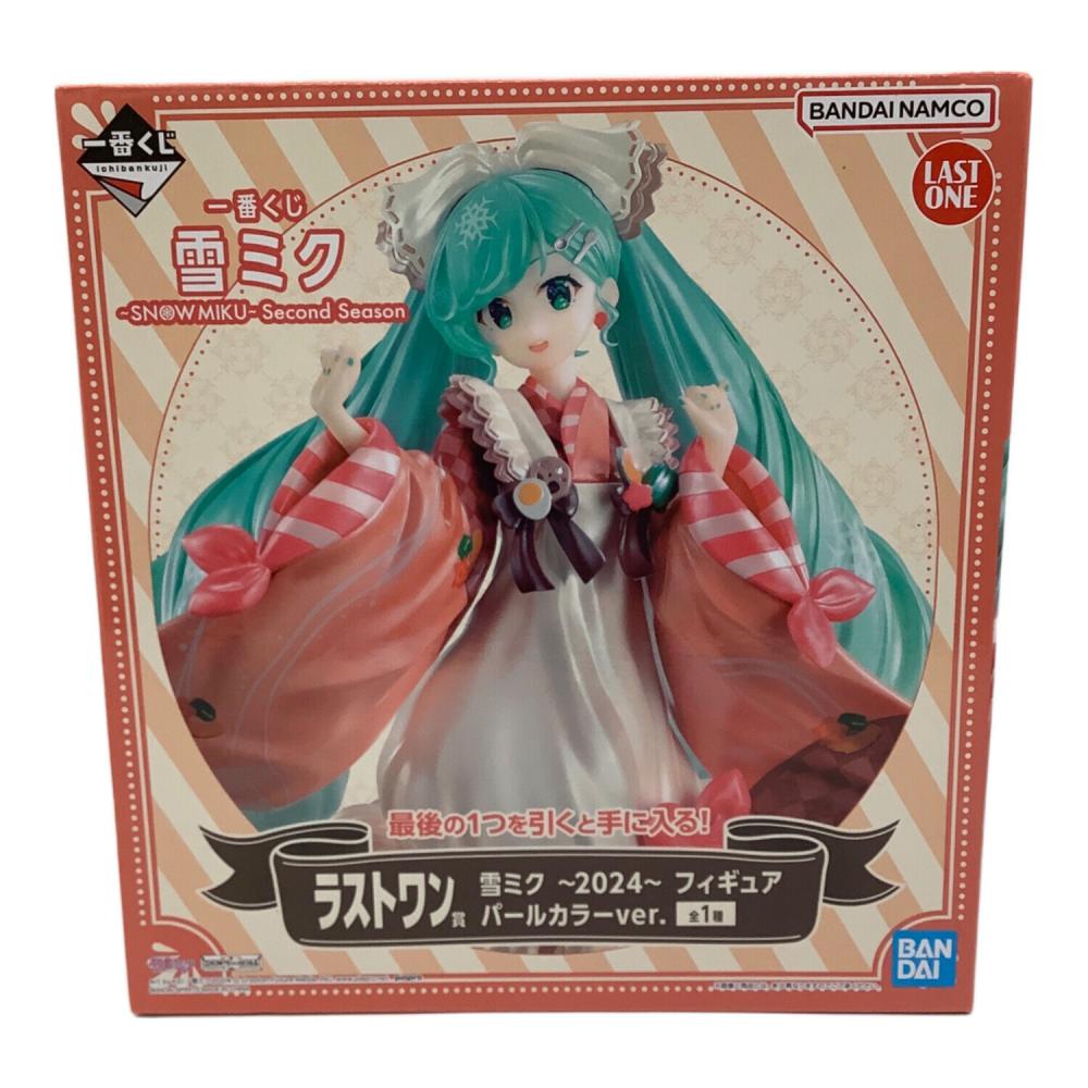 ★最終お値引 新品未開封★【美少女フィギュア等18点セット】一番くじ、限定品 フィギュア ラストワン賞 雪ミク 2024 パールカラー 一番くじ